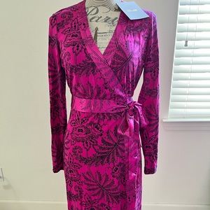 DVF Silk Wrap Dress NWT